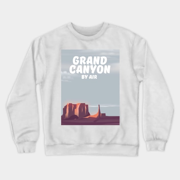 Grand Canyon Crewneck Sweatshirt by nickemporium1